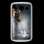 Coque Samsung Galaxy Core Danseuse avec tigre