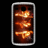 Coque Samsung Galaxy Core Danseuse feu