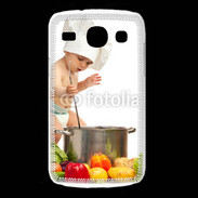 Coque Samsung Galaxy Core Bébé chef cuisinier