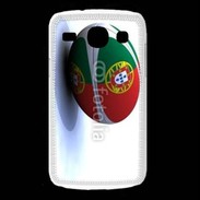 Coque Samsung Galaxy Core Ballon de rugby Portugal