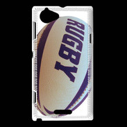Coque Sony Xperia L Ballon de rugby 5