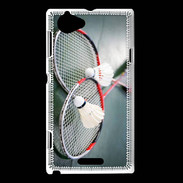 Coque Sony Xperia L Badminton 