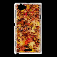 Coque Sony Xperia L feuilles d'automne 2