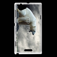 Coque Sony Xperia L Ours polaire