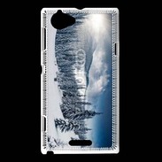 Coque Sony Xperia L paysage d'hiver 4