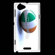 Coque Sony Xperia L Ballon de rugby irlande