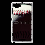 Coque Sony Xperia L Balle de Baseball 5
