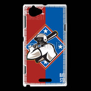 Coque Sony Xperia L All Star Baseball USA