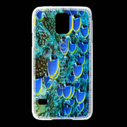 Coque Samsung Galaxy S5 Banc de poissons bleus