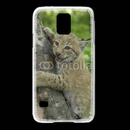 Coque Samsung Galaxy S5 Bébé Lynx