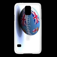 Coque Samsung Galaxy S5 Ballon de rugby Fidji