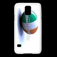 Coque Samsung Galaxy S5 Ballon de rugby irlande
