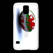 Coque Samsung Galaxy S5 Ballon de rugby Pays de Galles
