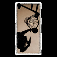 Coque Sony Xperia Z3 Basket en noir et blanc