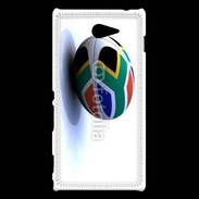 Coque Sony Xperia M2 Ballon de rugby Afrique du Sud