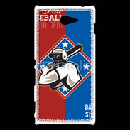 Coque Sony Xperia M2 All Star Baseball USA