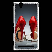 Coque Sony Xperia T2 Ultra Chaussures et menottes