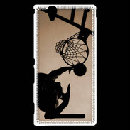 Coque Sony Xperia T2 Ultra Basket en noir et blanc