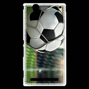 Coque Sony Xperia T2 Ultra Ballon de foot