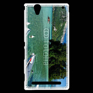 Coque Sony Xperia T2 Ultra Barques sur le lac d'Annecy