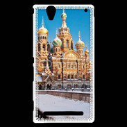 Coque Sony Xperia T2 Ultra Eglise de Saint Petersburg en Russie