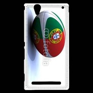 Coque Sony Xperia T2 Ultra Ballon de rugby Portugal
