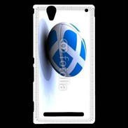 Coque Sony Xperia T2 Ultra Ballon de rugby Ecosse