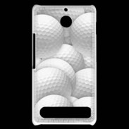 Coque Sony Xperia E1 Balles de golf en folie