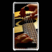 Coque Sony Xperia E1 Guitare sèche
