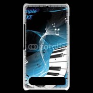 Coque Sony Xperia E1 Abstract piano