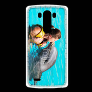Coque LG G3 Bisou de dauphin
