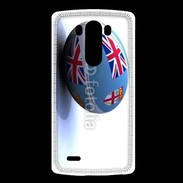 Coque LG G3 Ballon de rugby Fidji