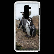 Coque LG G2 2 pingouins