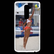Coque LG G2 Beach Volley féminin 50