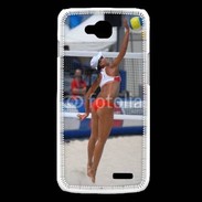 Coque LG L90 Beach Volley féminin 50