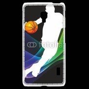 Coque LG F6 Basketball en couleur 5