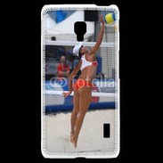 Coque LG F6 Beach Volley féminin 50