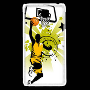 Coque LG F5 Basketteur en dessin