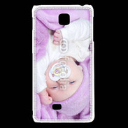 Coque LG F5 Amour de bébé en violet