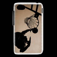 Coque Blackberry Q5 Basket en noir et blanc