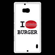 Coque Nokia Lumia 930 I love Burger