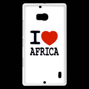 Coque Nokia Lumia 930 I love Africa