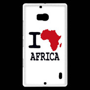 Coque Nokia Lumia 930 I love Africa 2