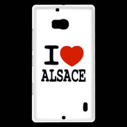 Coque Nokia Lumia 930 I love Alsace