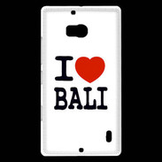 Coque Nokia Lumia 930 I love Bali