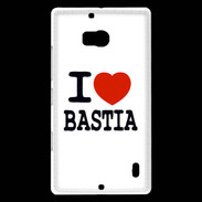 Coque Nokia Lumia 930 I love Bastia