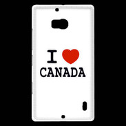 Coque Nokia Lumia 930 I love Canada