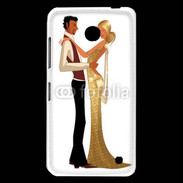 Coque Nokia Lumia 630 Couple glamour dessin