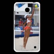 Coque Nokia Lumia 630 Beach Volley féminin 50
