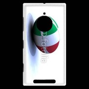 Coque Nokia Lumia 830 Ballon de rugby Italie